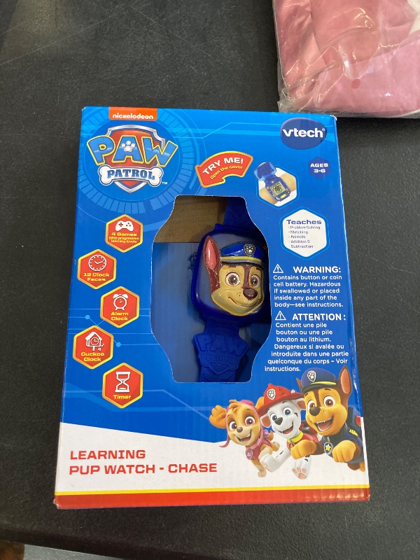 Photo 1 of VTech PAW Patrol Learning Pup Watch, Chase