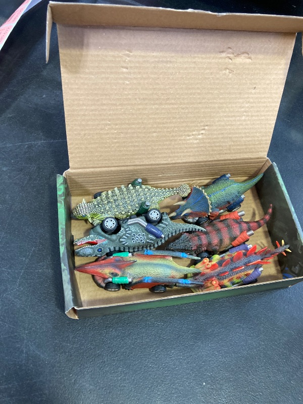 Photo 1 of DINOBROS Dinosaur Toy Pull Back Cars,6 Pack Dino Toys for 3 Year Old Boys Girls and Toddlers,Boy Toys Age 3,4,5 and Up,Pull Back Toy Cars,Dinosaur Games with T-Rex