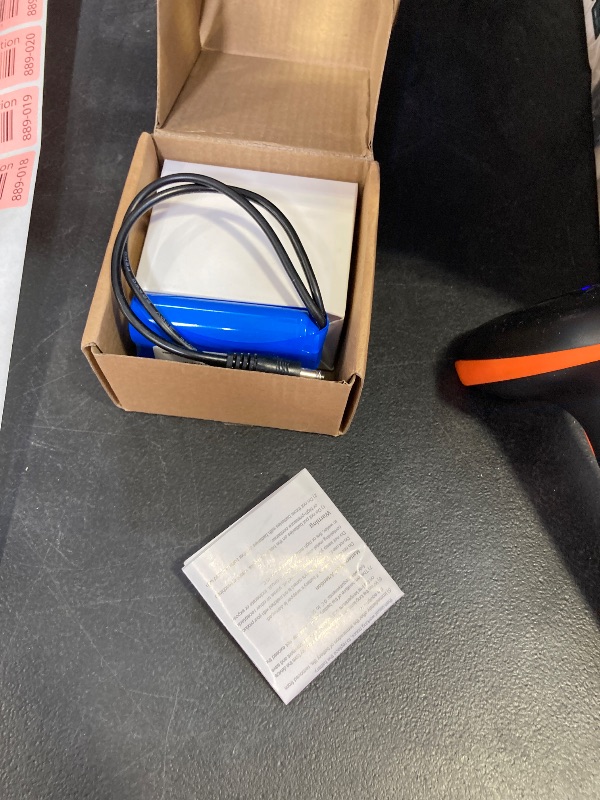 Photo 1 of KBT 12V 1200mAh Rechargeable Li-ion Battery, 12 Volt DC5521 Male Connector, Replacement Battery Pack with Charger Compatible for 12V Devices RC Car, Boat, Robot, DIY, LED Light Strip, CCTV Camera