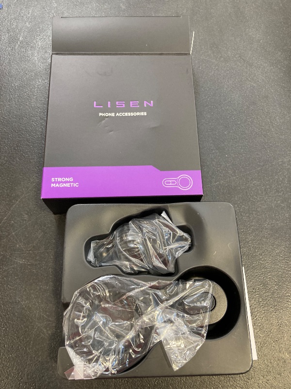 Photo 1 of LISEN for MagSafe Car Mount Magnetic Car Phone Mount, Air Vent Phone Holder Car [Super Strong Magnets] Hands Free Cell Phone Holder 17X Strong Clip Car Accessories fit iPhone 16 15 14 13 Pro Plus Max