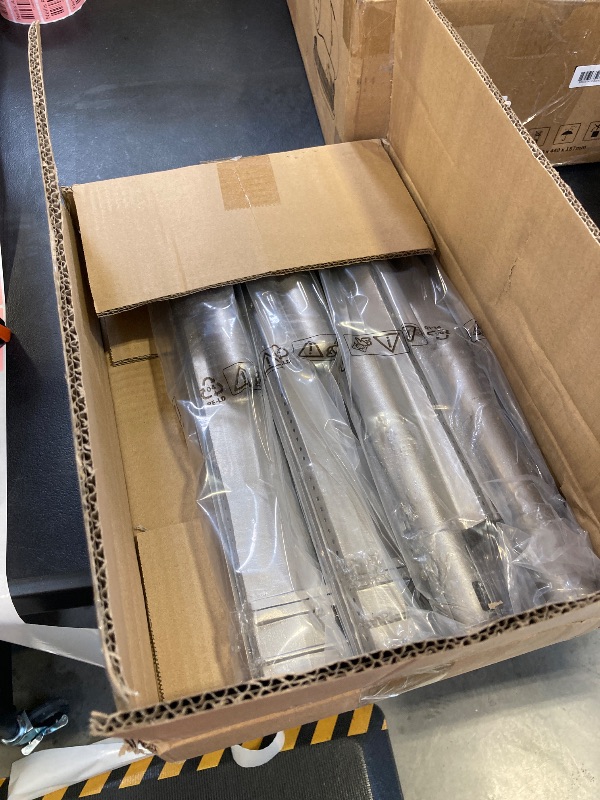 Photo 1 of LS'BABQ Grill Burners Replacement Parts for Bull Grill, Cal Flame Aussie Blaze Bakers Chefs Jenn AIR Thermos Turbo CharBroil, 4 Pack Heavy Duty Cast Stainless Steel Bull Grill Burner