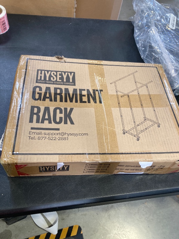 Photo 1 of hyseyy garment rack