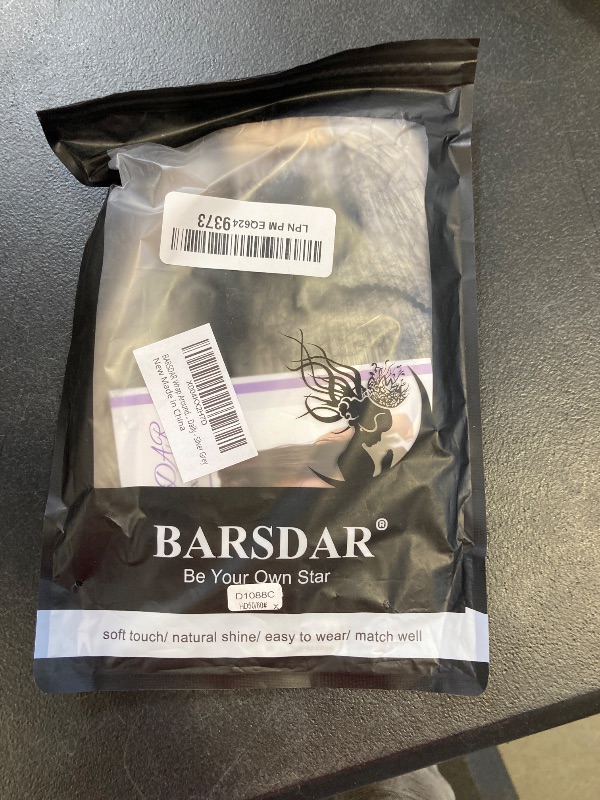 Photo 1 of BARSDAR Wrap Around Straight Ponytail Extensions - 18 Inch Long Straight Gray Ponytails for Women, Clip in Ponytail Hair Extensions Synthetic Pony Tails Hairpieces Daily - Silver Grey