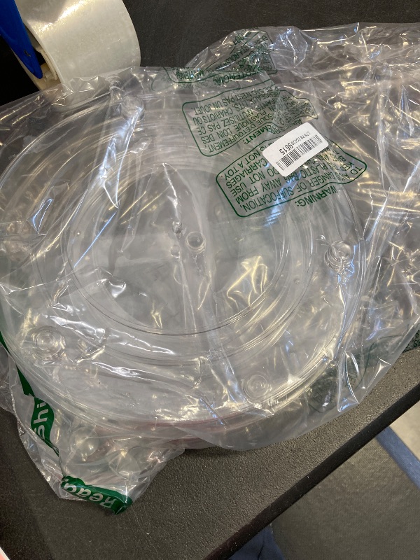 Photo 1 of 2 Pack Lazy Susan Organizer, 10.6" Clear Lazy Susan Turntable for Kitchen Cabinet,Turntable Organizer for Countertop, Pantry Organization and Storage