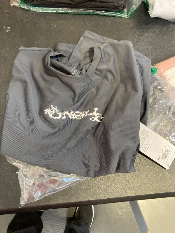 Photo 1 of O'Neill Women's Basic Skins Upf 50+ Long Sleeve Sun Shirt, Graphite, Medium