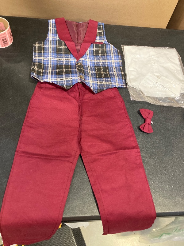 Photo 1 of 4 PIECE BOYS SUIT SET SIZE 110