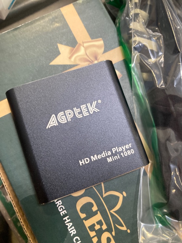 Photo 1 of HDMI Media Player, Black Mini 1080p Full-HD Ultra HDMI Digital Media Player for -MKV/RM- HDD USB Drives and SD Cards