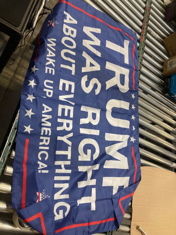 Photo 1 of TRUMP FLAG