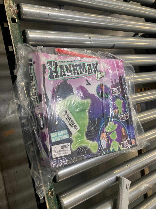 Photo 1 of Fotorama Hankman Glow, Magnetic Hangman Mystery Word Guessing Game for Kids & Families, Glow in The Dark Travel Game, Guess Who Before Hank Falls