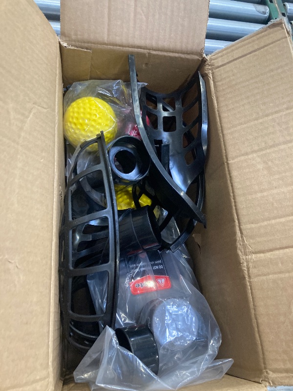 Photo 1 of Furlihong 898BH Baseball Soft Toss Machine, Angle Adjustable, Step On Paddle and Release to Launch, No Power Supply Needed, Works with Regulation Baseball