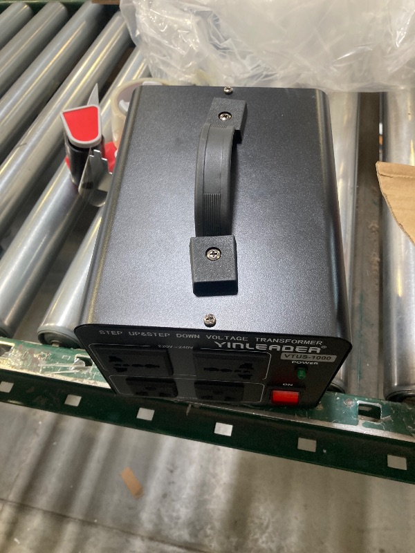Photo 1 of Yinleader 1500W Step Up & Step Down Voltage Transformer Converter 110V to 220V or 220V/230V/240V to 110V/120V Power Converter w/US Power Cord,Circuit Breaker Protection