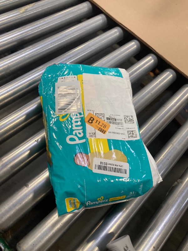 Photo 1 of Pampers Baby Diapers - Swaddlers - Size 0, 31 Count, Ultra Absorbent Disposable Newborn Diaper