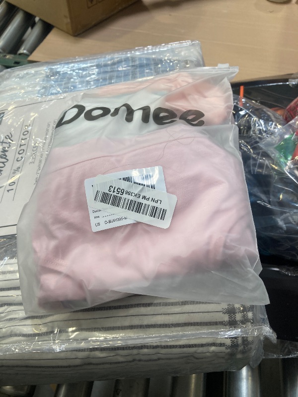 Photo 1 of Domee Teen Girls Cotton Underwear Panties Briefs Pack of 8 Underpants Plain 11-12 Years (Manufacturer Size M)