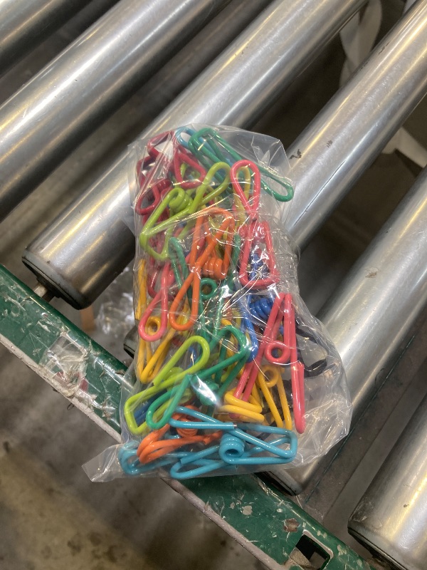 Photo 1 of Riveda 30 Pack Assorted Chip Bag Clips Utility - PVC 2 Inch Coated Colorful Sealer for Sealing Food - Paper Holder, Clothesline Clip for Laundry Hanging, Kitchen Bags, Multipurpose Clothes Pins