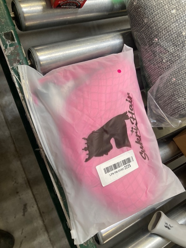 Photo 1 of Hot Pink Short Bob Wig with Bangs,12 Inch Short Straight Bob Wigs for Women,Shoulder Lenght Heat Resistant Synthetic Hair for Party Cosplay Use