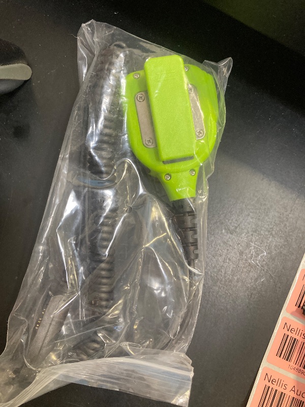Photo 1 of HELETUL IP65 Waterproof uv-9r Speaker Mic Radio Hand Shoulder Mic for baofeng gmrs 9r pro Plus gmrs-9r uv9r uv 9r uv9g Walkie Talkie (Green)