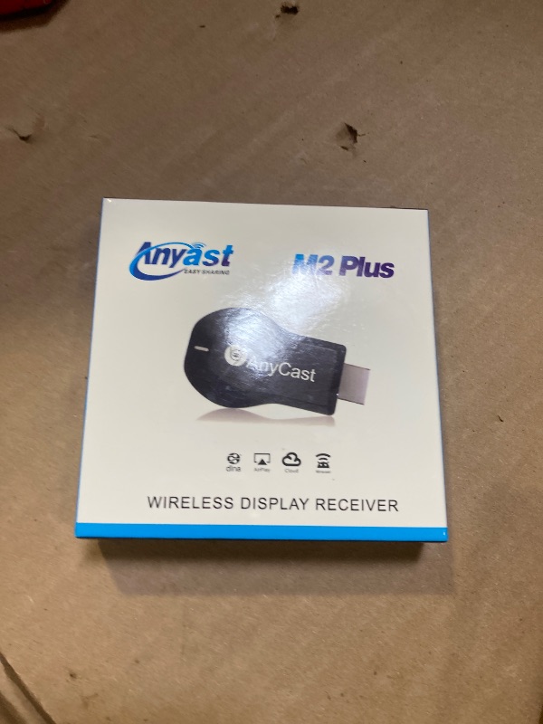 Photo 1 of SmartSee Anycast HD Wireless Display Adapter WiFi 1080P Mobile Screen Mirroring Receiver Dongle for iPhone Mac iOS Android to TV Projector Support Miracast Airplay DLNA