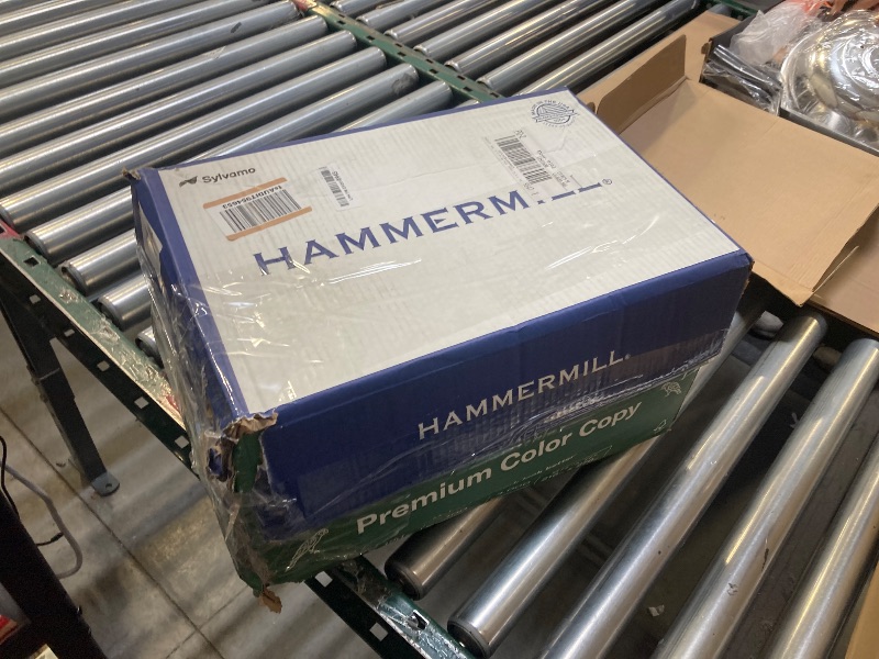 Photo 1 of Hammermill Printer Paper, Premium Color 32 lb Copy Paper, 8.5 x 11 - 8 Ream | 4000 Sheets - 100 Bright, Made in the USA, 102630C