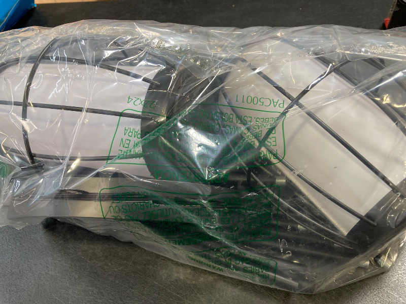 Photo 1 of 2 Pack Solar Lights Outdoor with Plant Stands, Solar Floor Lamps, Black Metal Tripod Deck Lights, Patio Decor for Garden Yard Pathway Driveway Porch