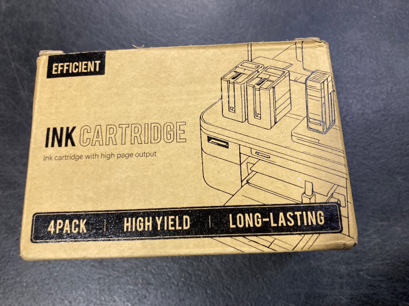 Photo 1 of 936e 936 Ink Cartridges 4-Pack High-Yield Replacement Compatible with HP OfficeJet Pro 9122e 9110b 9125e 9128e 9130b 9135e Wide Format 9730e Printer 936XL Black Cyan Yellow Magenta Combo Set with Chip