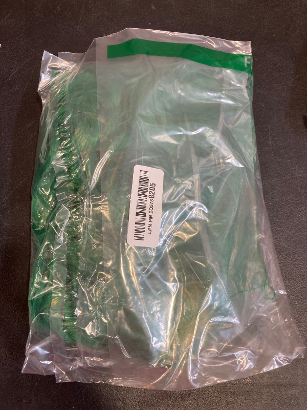 Photo 1 of BERON Emerald Green Wig Long Curly Dark Green Synthetic Wigs for Women Cosplay Daily Party Hairnet Included