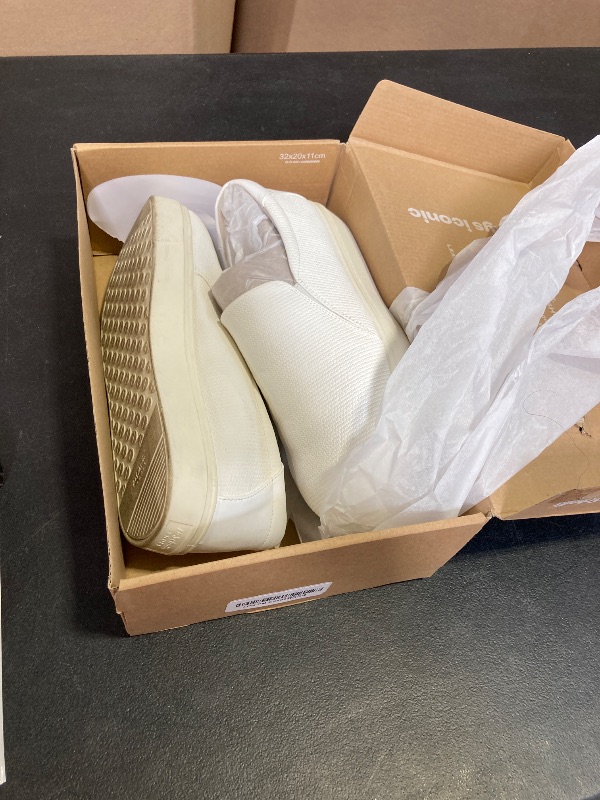 Photo 1 of Dr. Scholl's Shoes Women's Madison Cloud Sneaker White Faux Leather 9.5 W
