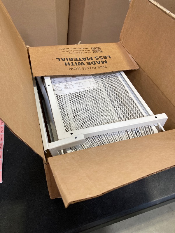 Photo 1 of 2-Pack Under Sink Storage Organizer with 2-Tier Slide Out Drawer, Sophisticated Mesh Pull Out Shelf for Kitchen & Bathroom, Fits Small Items, Upgraded Arched Track for Smooth Gliding(Patented)