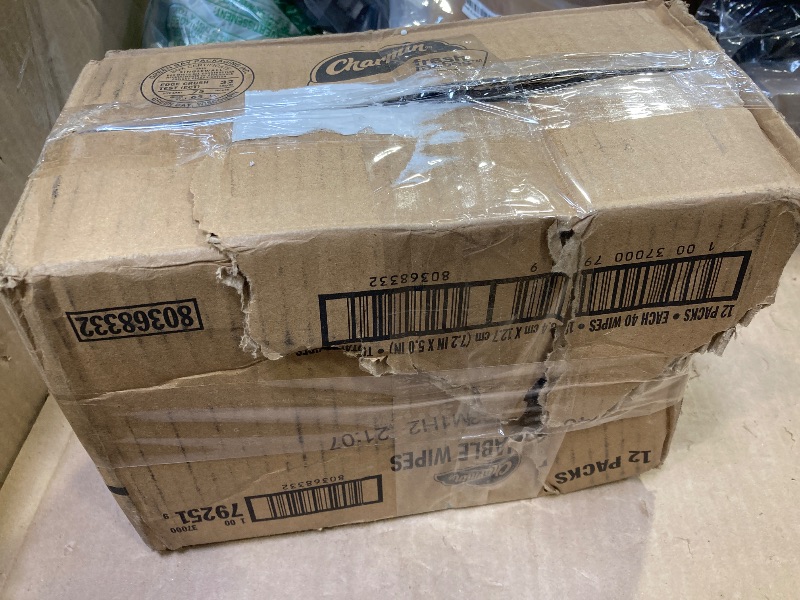 Photo 1 of Charmin Flushable Wipes, 480 Total Wipes (12 Packs of 40)