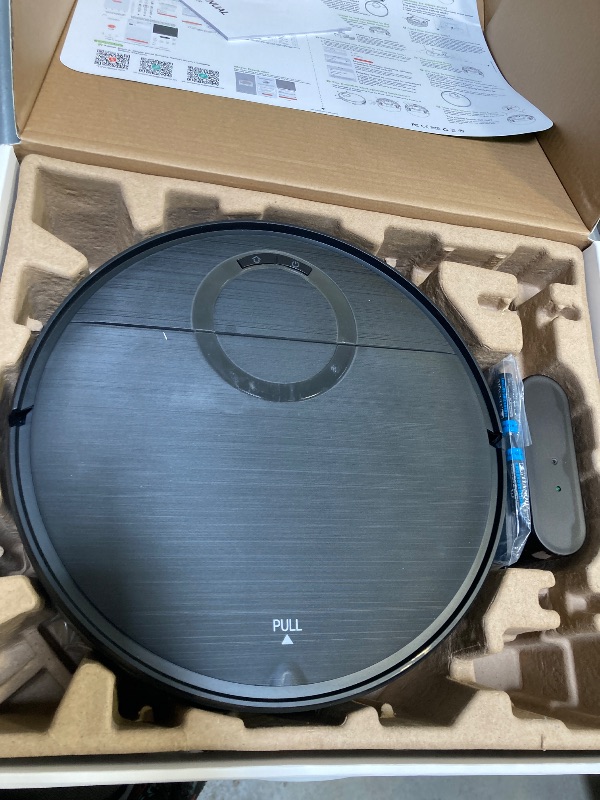Photo 1 of Robot Vacuum and Mop Combo, Robotic Vacuum Cleaner 2 in 1 Vacuuming Mopping with Schedule, Wi-Fi/App/Remote, Max Suction 2000Pa, Self-Charging, Slim, Ideal for Hard Floor, Pet Hair, Low-Pile Carpet