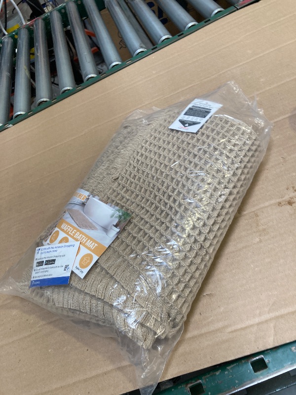 Photo 1 of Furicher Large Waffle Bath Mat Set, Non Slip Bathroom Mat Set, Ultra Absorbent Bath Mats for Bathroom Decor, Extra Soft Floor Bathroom Rugs Sets 2 Piece, Washable Bath Rugs (20"×47" and 16"×24")
