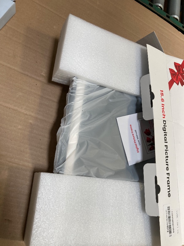 Photo 1 of 64GB Frameo 15.6" Digital Picture Frame Large 1920 x 1080 IPS FHD Touch Screen WiFi Electronic Photo Frames Share Moments Instantly Anywhere Photo Gifts for Parents and Grandparents