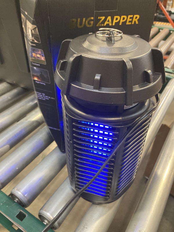 Photo 1 of LiBa Electric Bug Zapper, Outdoor & Indoor Insect Killer with Switch – 4000V Powerful Grid, 20W Extra Brightness IPX4 Waterproof Mosquito Repellent Outdoor, Fly Traps for Backyard Patio