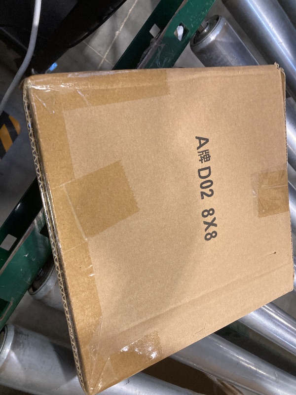 Photo 1 of Abtgt Vintage Style 8x8 Picture Frames, Made of Tempered Real Glass for Tabletop or Wall Mount, 8x8 Frame for Home Decor, Black