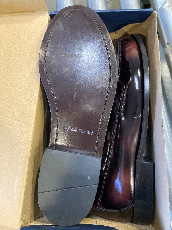 Photo 1 of Cole Haan Men's Pinch Penny Loafer, Burgundy, 10.5 US
