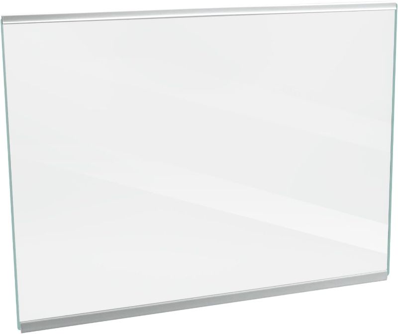 Photo 1 of W11130200 Freezer Glass Shelf 17.5" X 13" Replacement Compatible with Whirlpool Freezer Shelf Replacement Refrigerator Glass Freezer Shelves Parts WRS571CIDM00,WRS571CIHZ00,WRS571CIHW04,WRS321CDBM00
