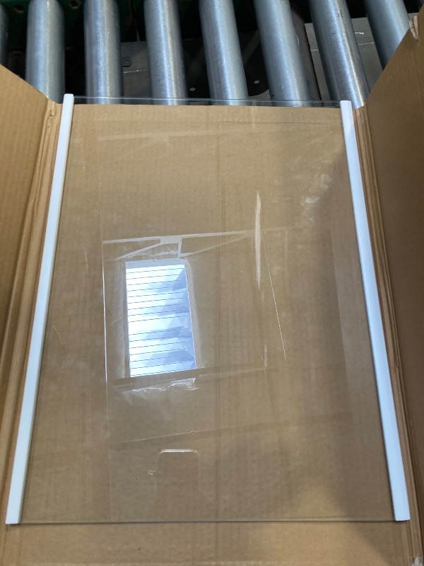Photo 1 of W11130200 Freezer Glass Shelf 17.5" X 13" Replacement Compatible with Whirlpool Freezer Shelf Replacement Refrigerator Glass Freezer Shelves Parts WRS571CIDM00,WRS571CIHZ00,WRS571CIHW04,WRS321CDBM00
