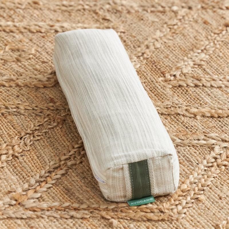 Photo 1 of Avocado Organic Yoga Meditation Pillow, GOTS Certified Organic Cotton Cover, Natural Buckwheat Fill
