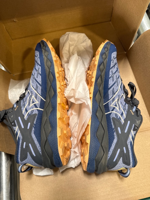 Photo 1 of Mizuno Women's Wave Mujin 10 Running Shoe, PRL Imprsn-Aprct Ice, 9