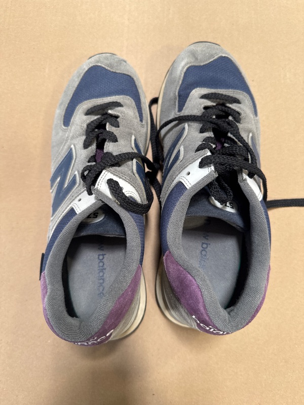 Photo 1 of New Balance Unisex 574 V2 Konkrete Jungle Sneaker,Grey/Navy,Men 11 / Women 12.5