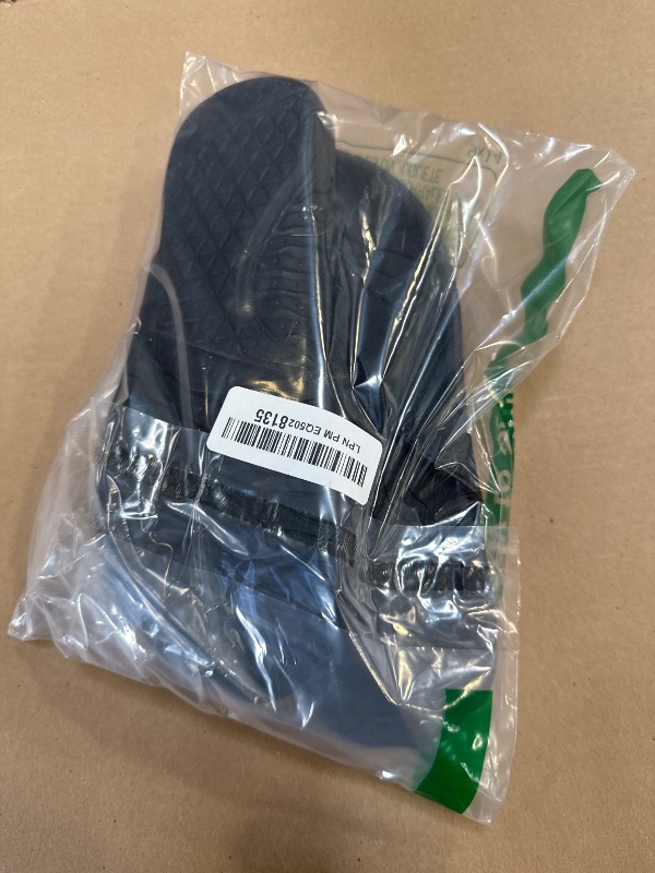 Photo 1 of jiajiale Womens Fashion Orthotic Flip Flops Ladies Slip On Lightweight Comfortable Thick Cushion Yoga Mat Thong Sandals With Plantar Fasciitis Arch Support Black 8