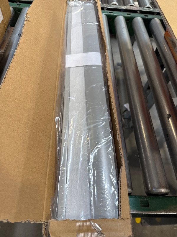 Photo 1 of No Drill Cellular Shades for Indoor Windows, Thermal Insulating & Noise Reducing Honeycomb Blinds, Free Stop Cordless Blackout Shades, Grey, 35" W x 64" H
