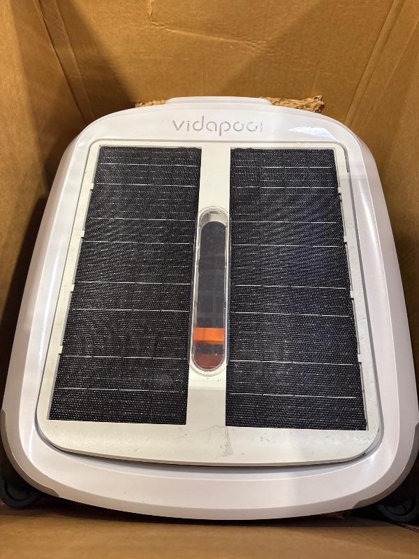 Photo 1 of Self-Navigating Pool Skimmer – Solar Energy Operated Cleaner for Pool Surface
