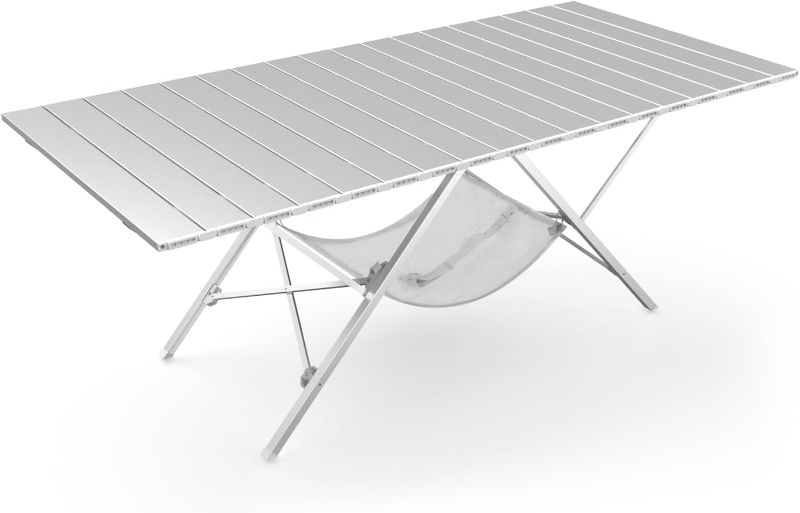 Photo 1 of ONEFOREST One-Step Fold Up Camping Table, Portable Folding Camp Table, Lightweight Carry Table for Outdoor Hiking Picnics BBQ Cooking
