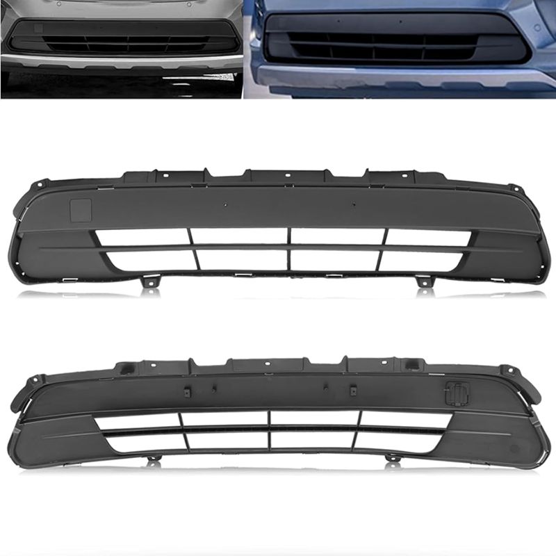 Photo 1 of MotorFansClub Lower Grille Grill Front Bumper Bottom Grill Fit for Kia Sorento L LX EX 2016 2017 2018 86560-C5000 Matte Black
