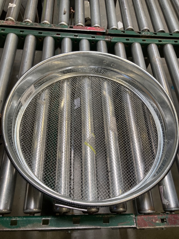 Photo 1 of 19'' Extra Large Soil Sifter with Handles, Compost Sifter for Gardening, Dirt Sifter,Rock Sifter,Garden Sieve for Compost Dirt Rocks Pellet Gravel Sand Leaves,Garden Tool 19" x19"x4.3" with 1/4" Mesh
