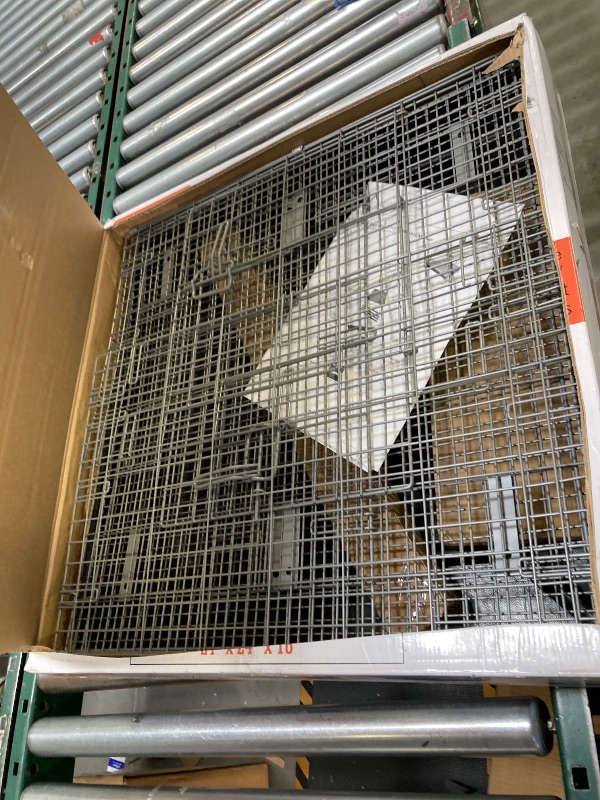 Photo 1 of HOMESTEAD Bunny Cages with Tray - 24-inch Easy-Clean Rabbit Cage with Enhanced Kit - Leg, Frame, & Urine Guard Included - Ideal & Secure Home for Rabbits, Ferrets, Hedgehogs