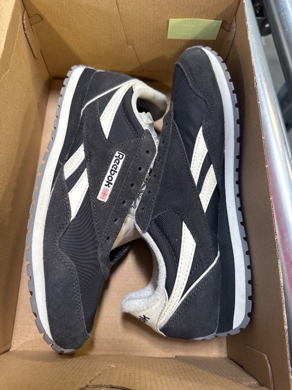 Photo 1 of Reebok Women's Classic AZ Legacy Sneakers for Women, Casual Athletic Womens Shoes, Washed Black/Washed Black/Chalk, 8.5