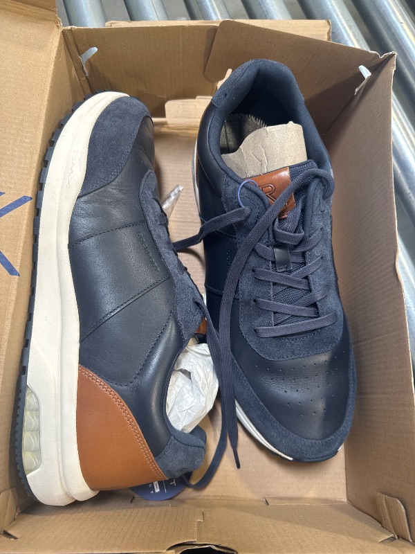 Photo 1 of Rockport Men's DMX Baker Sneaker, Dark Blue, 13 Wide