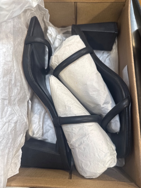 Photo 1 of Steve Madden Women's Lilah Heeled Sandal, Black, 8