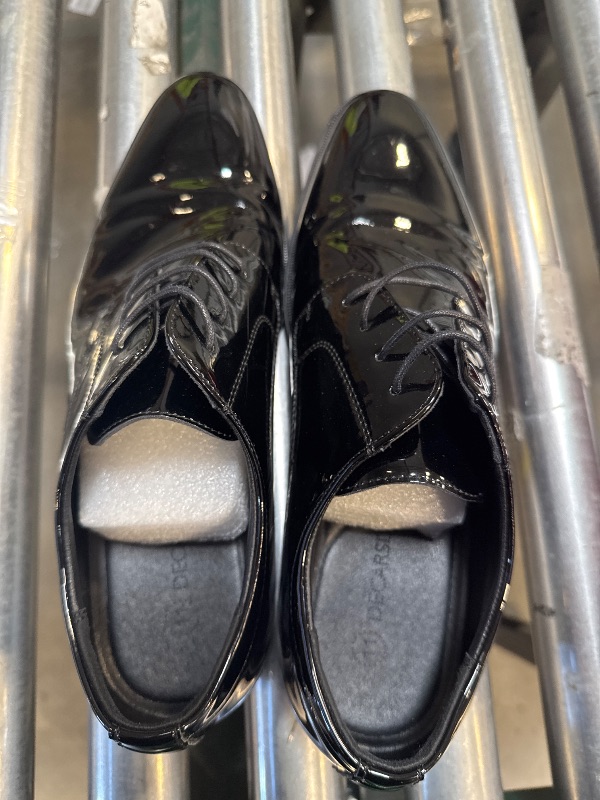 Photo 1 of  Mens Classic Formal Oxford Lace-up Patent Leather Shoe for Men SIZE 11